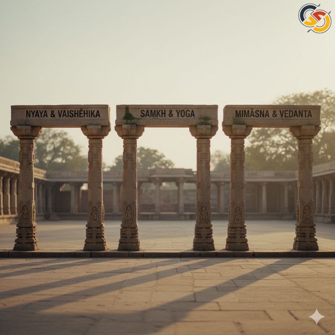 shad darshana - the schools of thought come in pairs